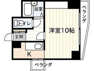 グランドマンション舟入【2階】の間取り