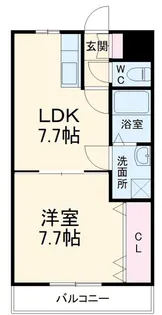 AKマンション【3階】の間取り