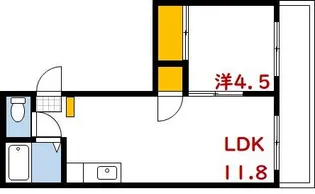 三篠カワミビル【7階】の間取り