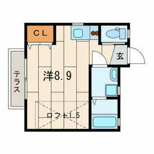 リヴィエール【1階】の間取り