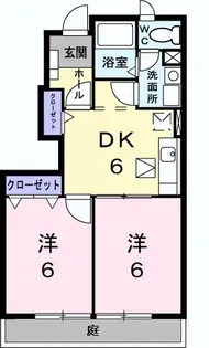 K-13B【1階】の間取り
