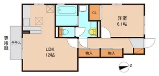 千葉県松戸市西馬橋3【アパート】の間取り