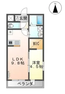 リーブルハイム【2階】の間取り
