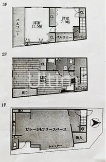 京都府京都市伏見区深草西浦町1【一戸建】の間取り