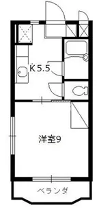 メゾンフィルライト【1階】の間取り