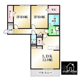 ドリーム庄町【1階】の間取り