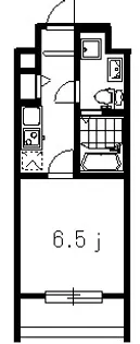 フォセット南行徳【4階】の間取り