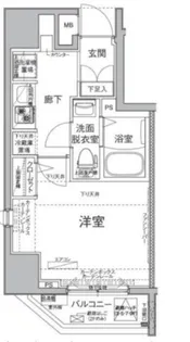 東京都江東区扇橋1【マンション】の間取り