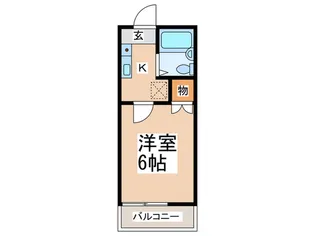 ATハウス南台【2階】の間取り