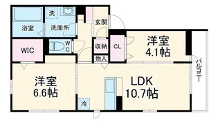 アトリウム【2階】の間取り