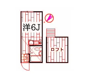 さくら新子安【2階】の間取り