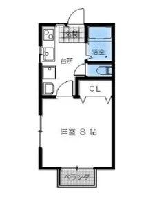 グランビュー並松【2階】の間取り
