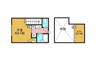 カサ・プリマベーラ【2階】の間取り