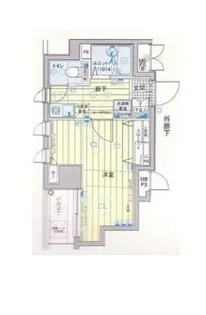 東京都中央区日本橋箱崎町【マンション】の間取り