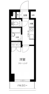 東京都中央区日本橋堀留町1【マンション】の間取り