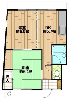 サンハイツ厚木【0】【2階】の間取り