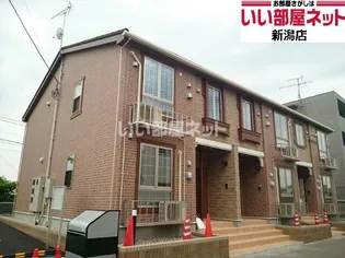 新潟県新潟市秋葉区田島【アパート】の外観