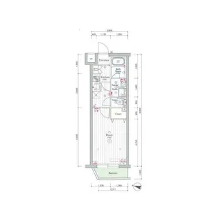 スカイコート世田谷代田橋【4階】の間取り
