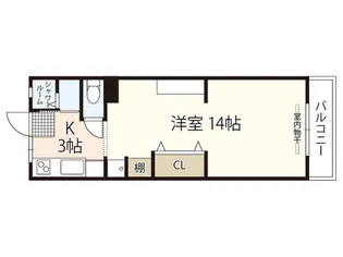 原ビル【3階】の間取り