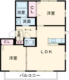 アメイジンググレイス【2階】の間取り