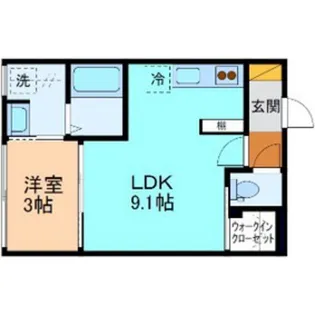 サン・ステージ今泉 A棟【1階】の間取り