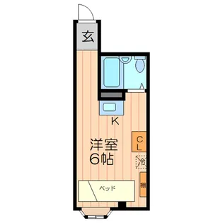 大和ヒューマンハイツ門真【4階】の間取り