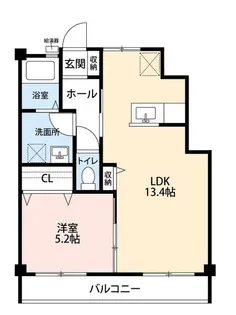 浅香ハイツ【2階】の間取り
