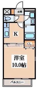 アムール砂V【2階】の間取り