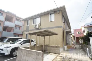 熊本県熊本市中央区内坪井町【アパート】の外観