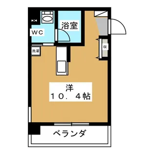 コルドニエ・川崎【4階】の間取り
