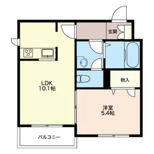 SEAGEL HOUSE【2階】の間取り