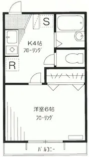 カルム下高井戸【2階】の間取り