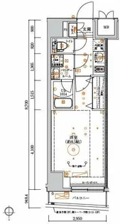 LUMEED中野坂上【3階】の間取り