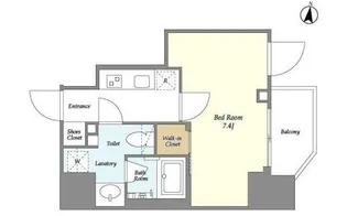 オルサス中野【6階】の間取り