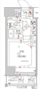 アルテシモクルセ【7階】の間取り