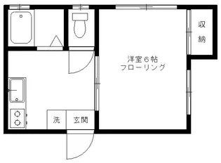 メゾンソレイユ【2階】の間取り