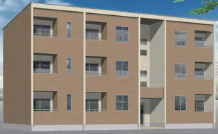 (仮)出来島2丁目新築アパート B【1階】の外観