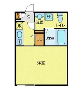 アベニール大和【2階】の間取り