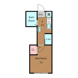 メゾンarai【1階】の間取り