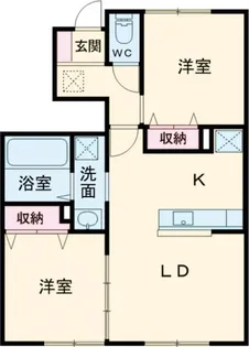 グランボナール【1階】の間取り