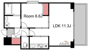 アリス・マナーガーデン新町【2階】の間取り