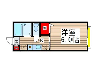 クレール船橋【2階】の間取り