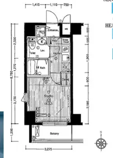 ガラ・ステージ森下【2階】の間取り