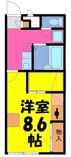 美南【2階】の間取り