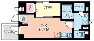b’CASA品川【3階】の間取り
