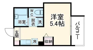 MELDIA番田【3階】の間取り