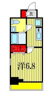 千葉県船橋市本中山2【マンション】の間取り