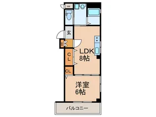 COMFY TENNOJI【1階】の間取り