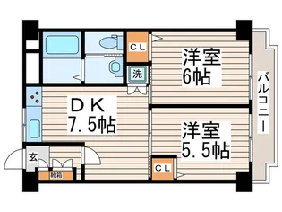 ルシェール江古田【3階】の間取り