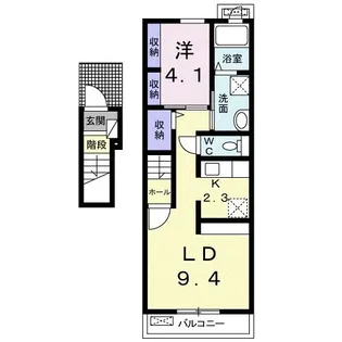 スターヒル【2階】の間取り